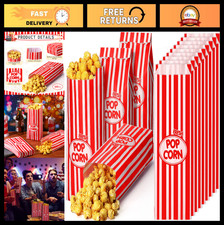 1000 Pcs Red 2oz Disposable Popcorn Bags - Bulk Snack Bags for Parties  Events