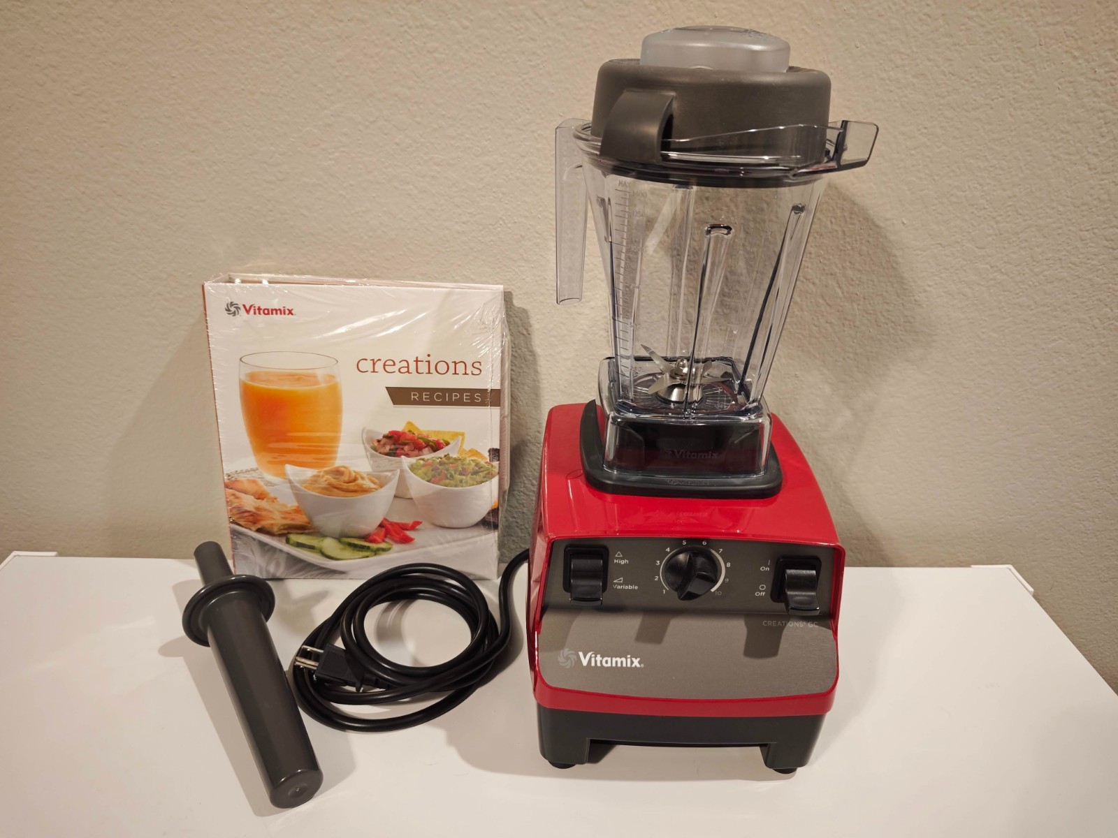Vitamix 5200 Creations GC VM0103D Red Blender NEW - 64oz 10-