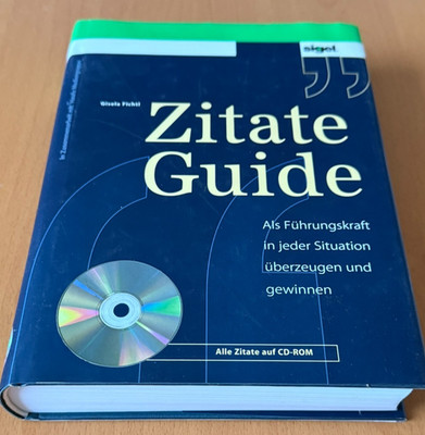 Zitat Guide , mit CD-Rom, Gisela Fichtl , Sigel
