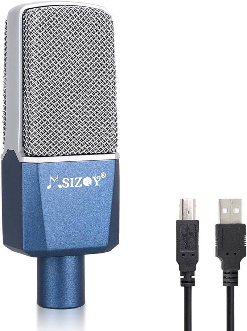 MSIZOY USB Condenser Microphone for Recording & Streaming, Clear Sound, Plug &