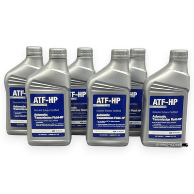 Genuine OEM Subaru Automatic Transmission Fluid 6 QUARTS ATF HP P/S SOA427V1500