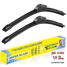 24" 19" Front Windshield Wiper Blades OEM - All Season - Quiet 2 Pack