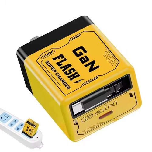 Chargeur 2 en 1 GaN évolutif 120W Max Module Chargeur Rapide avec Ports Type C & USB - Photo 11 sur 17