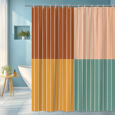 Colorful Modern Shower Curtain for Bathroom Decor