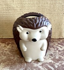 Resin HEDGEHOG Toothbrush Holder Woodland Creatures Bathroom Collection 