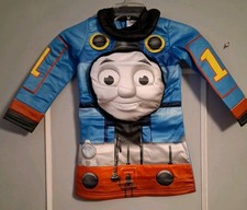 Thomas Friends Thomas Child Costume Top Long Sleeves S 4-6 Vintage