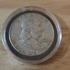 1963 Franklin Half Dollar Silver 50C Circulated Coin Uncertified In God We Trust