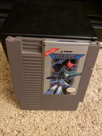 Gradius Nintendo NES Game Cartridge + Sleeve - Authentic & Tested Working