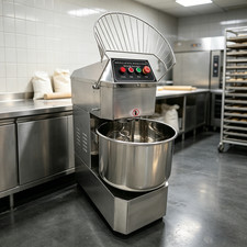 Commercial 30L 110V Double Speed Double Acting Dough Mixer 1.5KW Stainless Steel