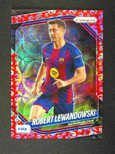 2025-26 Panini Prizm FIFA Robert Lewandowski #249 Choice Snake Year /48