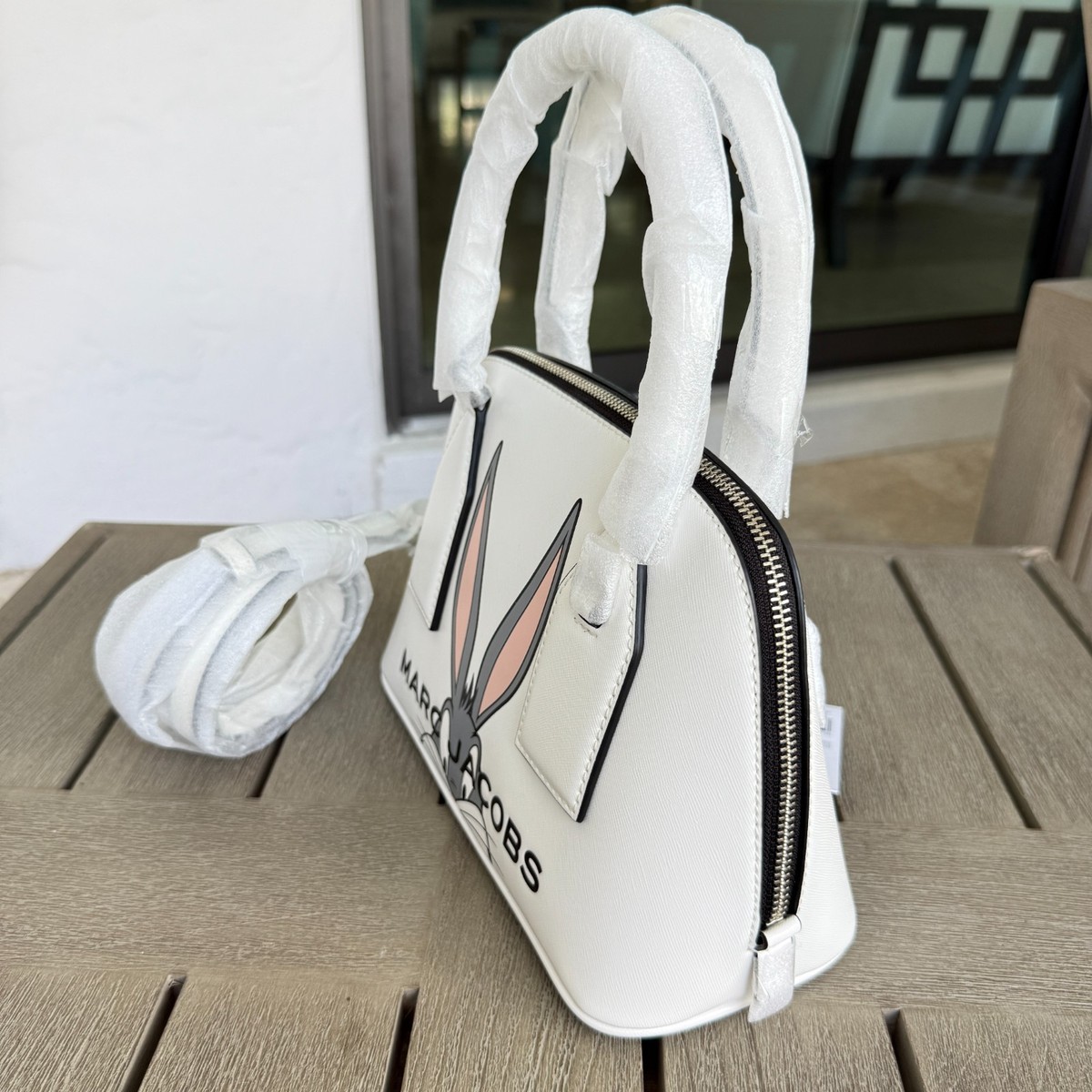 Marc Jacobs x Looney Tunes Bugs Bunny Small Leather Dome Satchel