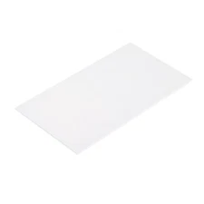 ABS Plastic Sheet 7 Inch x 4 Inch x 0.06 Inch ABS Styrene Sheets White