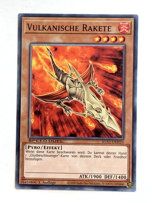 Yu-Gi-Oh! - Vulkanische Rakete - SGX1 - Common - Deutsch
