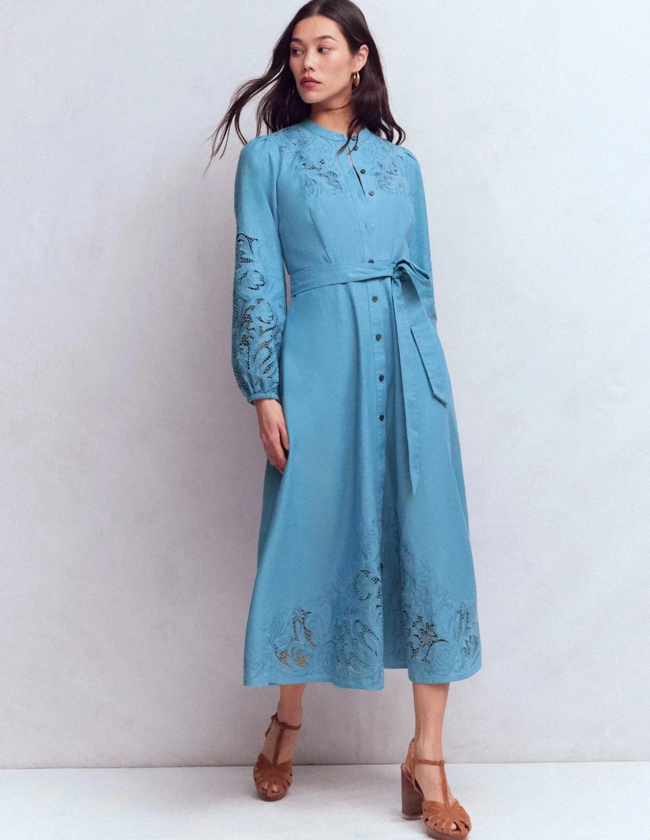 boden livia linen maxi dress Boden | Dresses | Nwt Boden Livia Linen Tie Front Maxi Dress 8