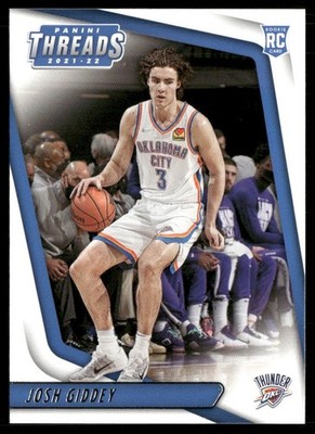 Josh Giddey Rookie 2021-22 Panini Chronicles Oklahoma City Thunder #87