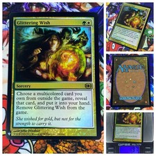 MTG Glittering Wish 🇬🇧 🟡 NM FOIL Magic TCG Mystery Booster OG Pull Staple