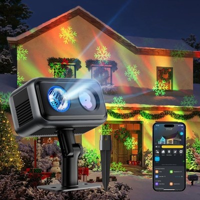 Neu GOVEE Outdoor Projektor Licht H7073 Upgrade Laser Aurora Star Projektor.