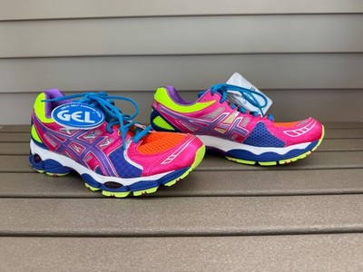 Sz 9.5 Asics Gel-Nimbus 14 Lite Bright Grape Pink W / T291N-6936 / New Old Stock