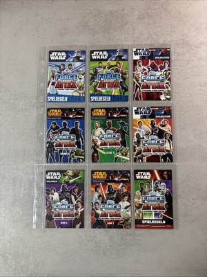 Force Attax Spielregeln / Serie 1 - 5 / Movie 1 - 4 / Deutsch / Exklusiv
