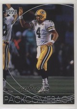 1998 Upper Deck Green Bay Packers II ShopKo Pack Comeback Brett Favre HOF 0r5