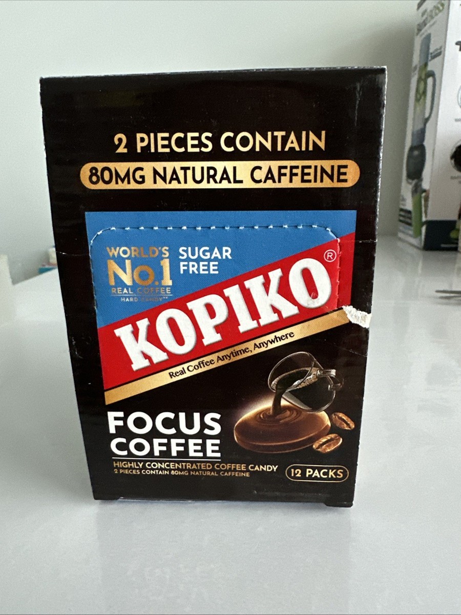 Kopiko Focus Coffee Candy| 10 in a Box. 80mg Natural Caffeine | eBay