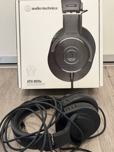 Audio-Technica ATH-M20X Over-Ear Studio Monitor Headphones 3.5mm Black