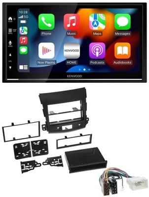 Kenwood DAB USB Bluetooth 2DIN MP3 Autoradio für Citroen C-Crosser Mitsubishi Ou - Bild 1 von 4