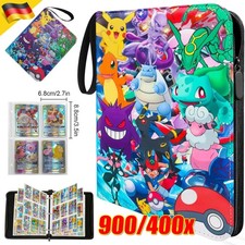 Sammelalbum Pokemon Sammelkarten Album 900/400 Ordner Sammelmappe-Sammelheft DHL