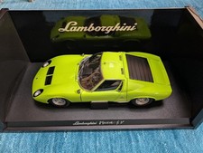 Kyosho 1/18 Lamborghini Miura P400 SV Lime Green Model Car