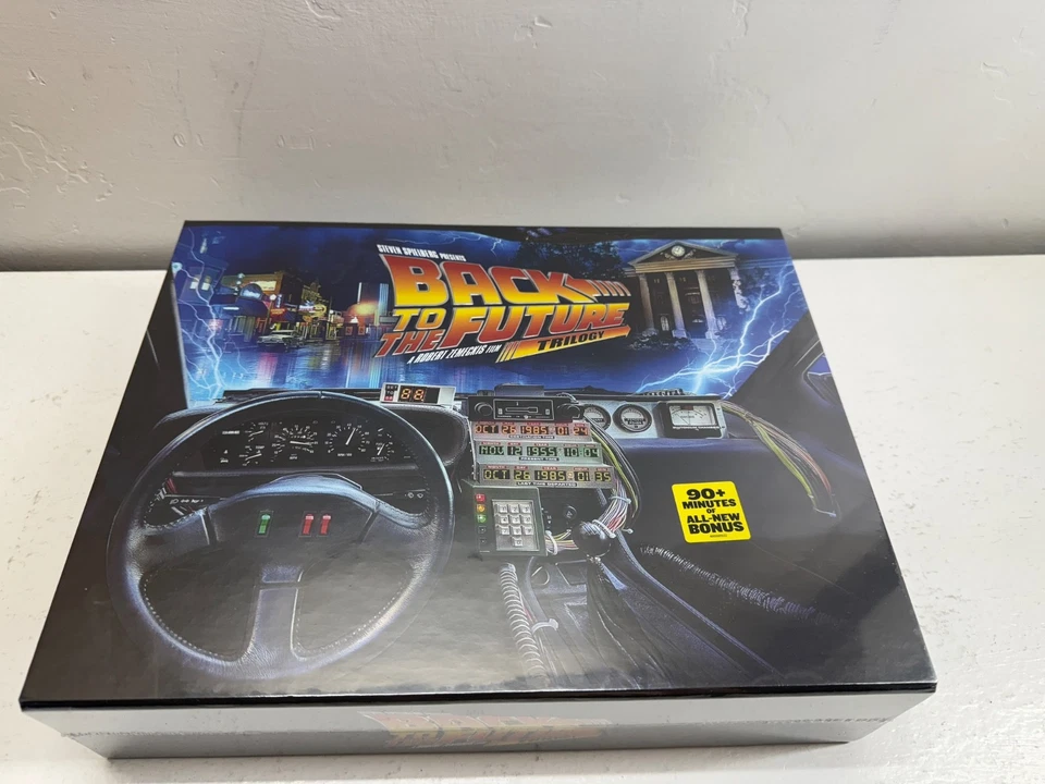 Back To The Future 40th Anniversary 4K Trilogy Steelbook Giftset Amazon Excl - Image 2 of 4