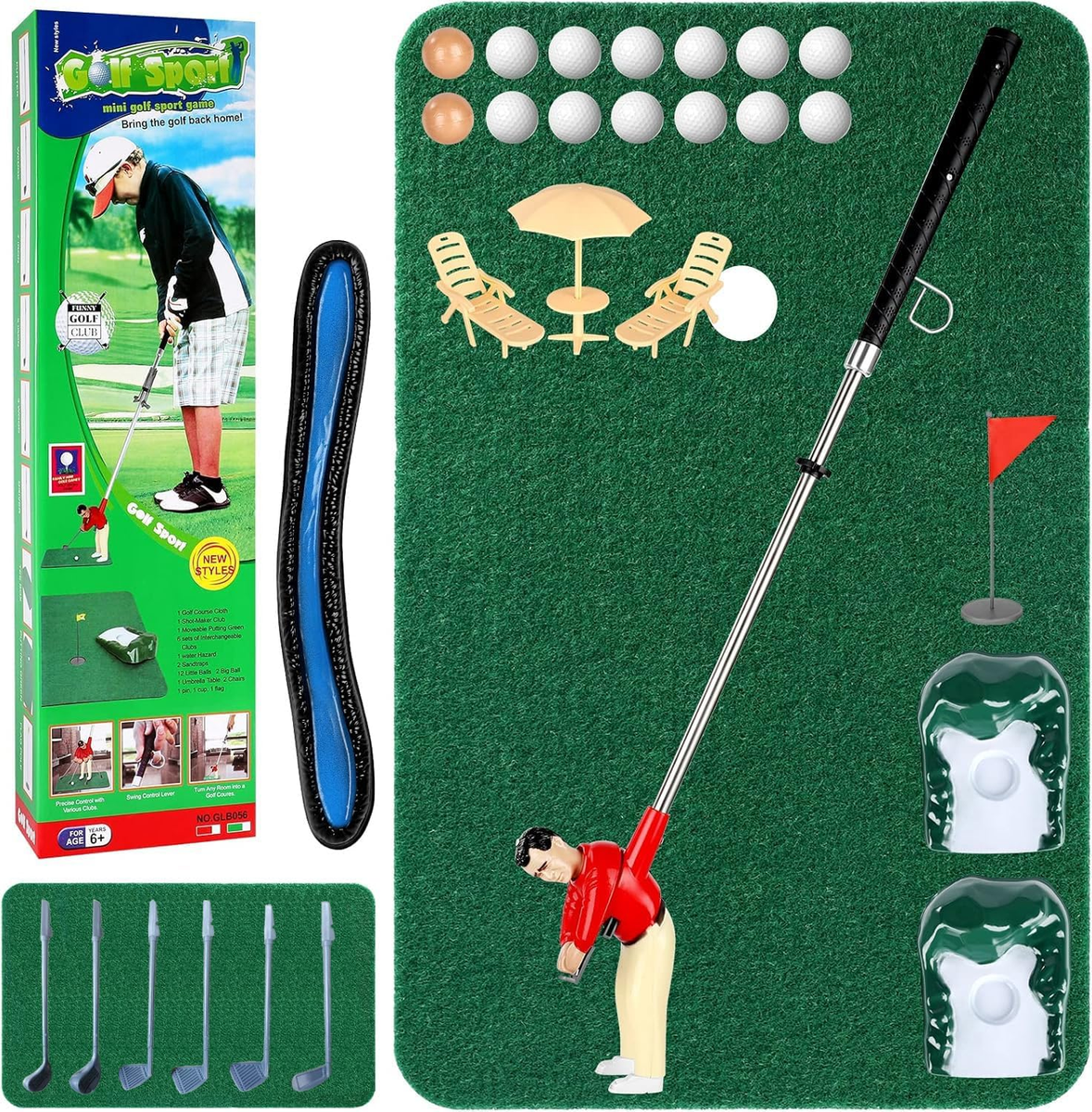 Mini Golf Games - Funny Golfer Gifts for Kids, Unique Mini Golfer