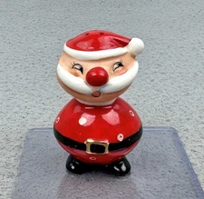 Vintage Santa Salt Pepper Shaker Kreiss? MCM