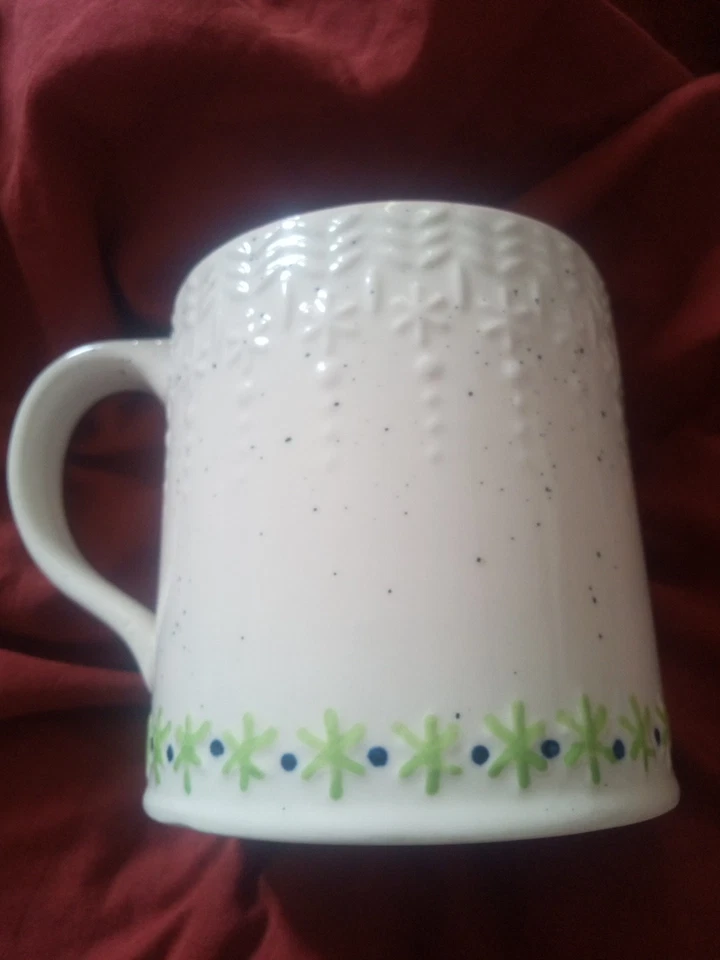 Caneca Anthropologie texturizada letra D pacote luva (linda) - Imagem 2 de 3