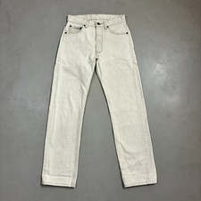 Vintage 80s Levi's 501 Acid Wash Jeans W26 L30 Button Fly Straight Made in USA