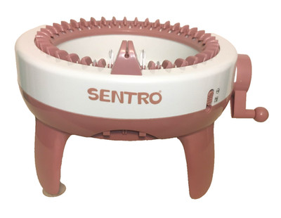 Sentro Knitting Machine 48-Needle Round Loom No.843 Rotating Double Loom