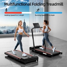 New Walking Pad with Handle Bar Under Desk Treadmills for Home/Office 3.0HP