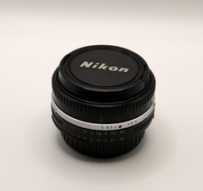 Nikon Nikkor 50mm f/1.8 AI-S Pancake lens, Japan version, in Very good condition