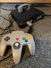 Nintendo 64 Console With Cables And Controller - Tested