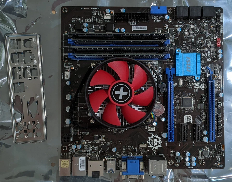 MSI B85M-G43 + i5-4590 CPU + 16 GB RAM | Mainboard Bundle - Bild 3 von 4