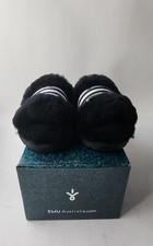 EMU Australia Wrenlette Black Women / Girls Slippers Gray Gris Size 5.