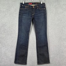 AG Adriano Goldschmied Jeans Size 27R Womens Straight Leg Made In USA The Kiss