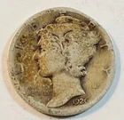 1926-D Mercury 90% Silver Dime
