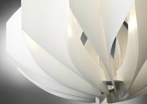 Lite Source LS-19311 BN / White Reina 20"W Globe Chandelier by Orren Ellis - NIB - Picture 2 of 2