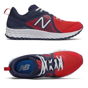 navy new balance turf shoes