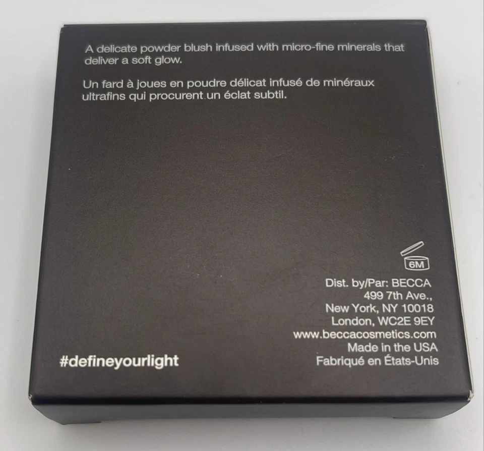 Becca Mineral Blush LANTANA 6g  Authentic New Boxed  ultra poppy crimson - Image 2 of 2