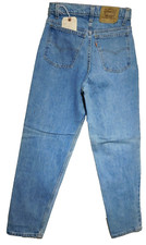 Levis 550 Student Blue Jeans Actual 26x28 USA Made Med Fade Taper VTG 01-92