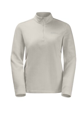 Jack Wolfskin Taunus Half Zip Shirt Women dove XXL Damen Fleecepullover 