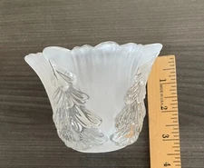 Mikasa Germany Holiday Classics 3" Votive Candle Holder Christmas Tree S3003 NIB