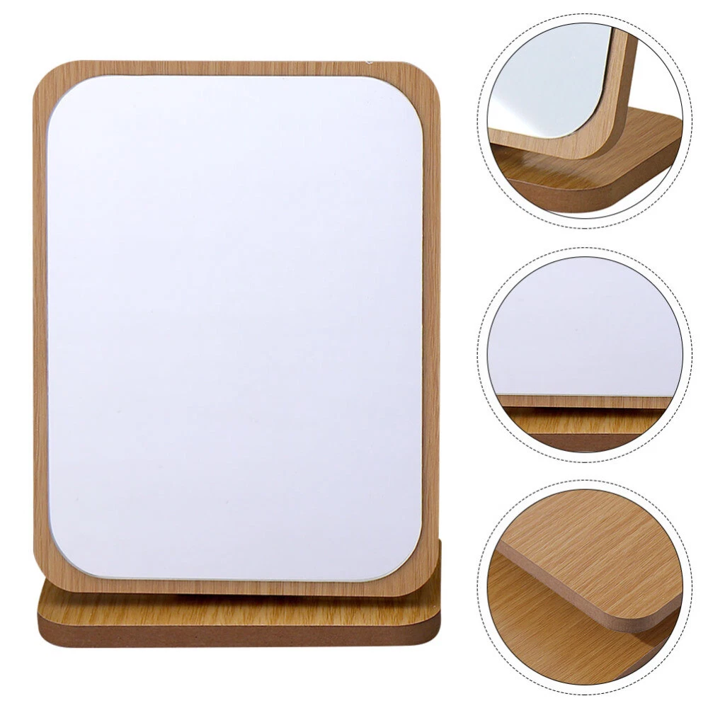 Small table 2024 mirror with stand
