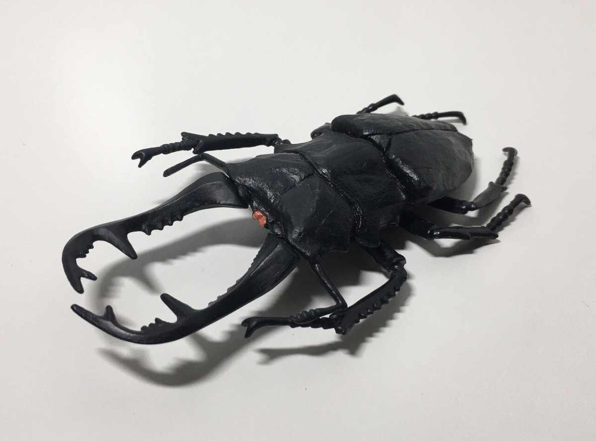 RETIRED SEGA Life Size Odontolabis Dalmanni Stag Beetle PVC Insect